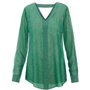 CAbi Green long sleeve top